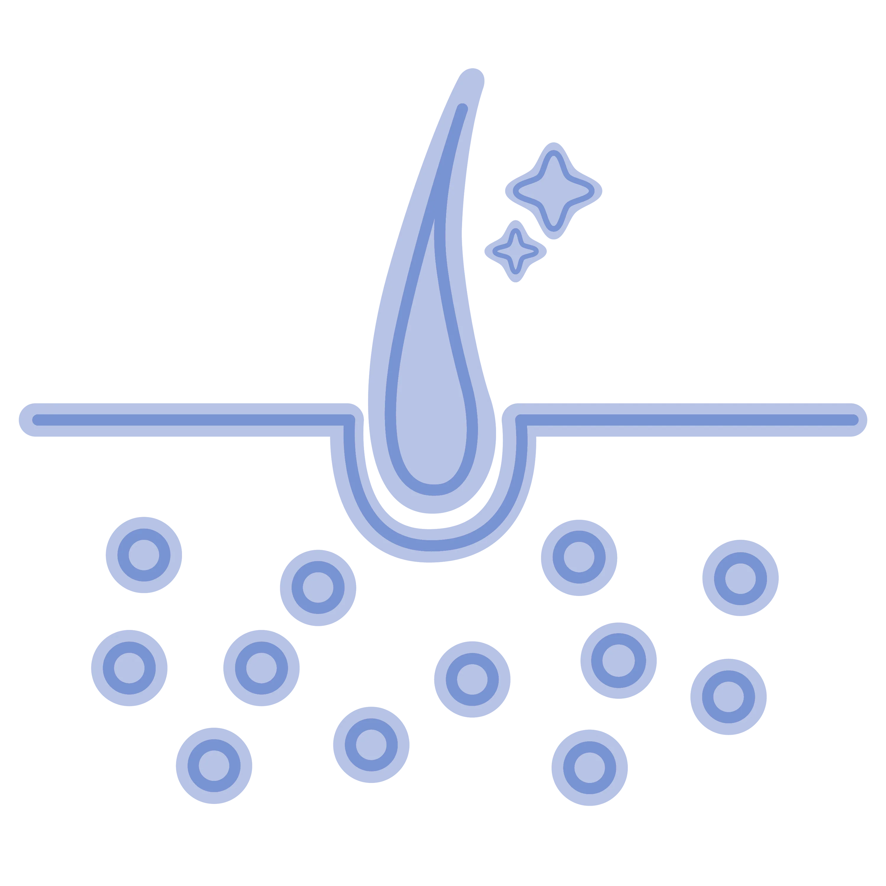 Fewer clogged pores and breakouts