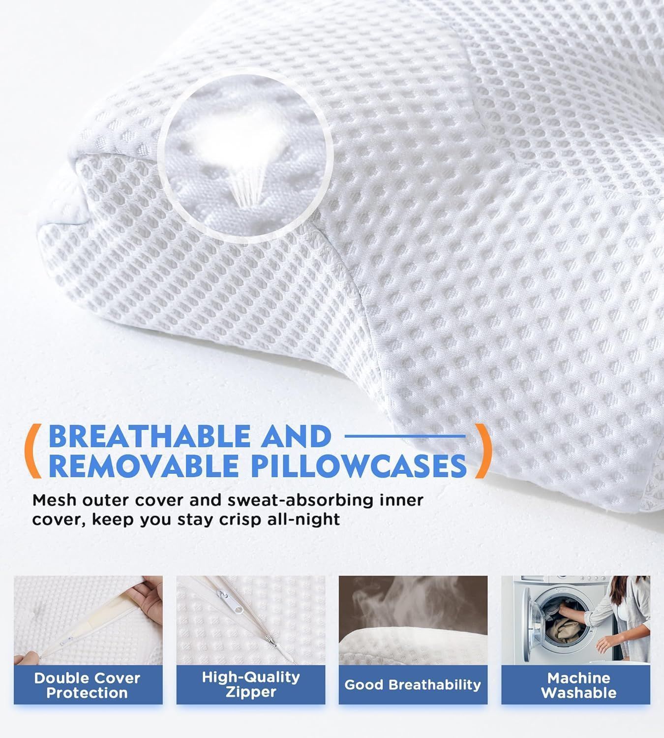 CozyRest® Memory Foam Neck Pillow